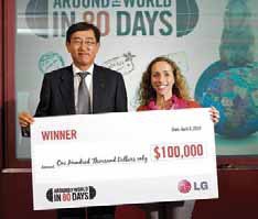 80 дней вокруг света с компанией LG Electronics 