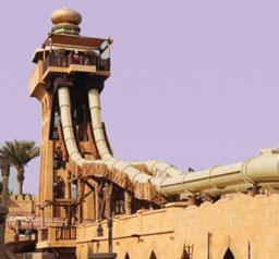 АКВАПАРК ’’WILD WADI’’ ЗАПУСТИЛ НОВЫЙ СКОРОСТНОЙ СПУСК