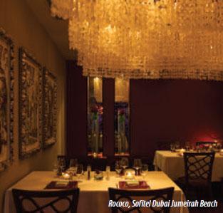 Rococo, Sofitel Dubai Jumeirah Beach