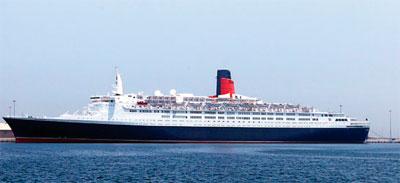 Круизный лайнер "QE2"